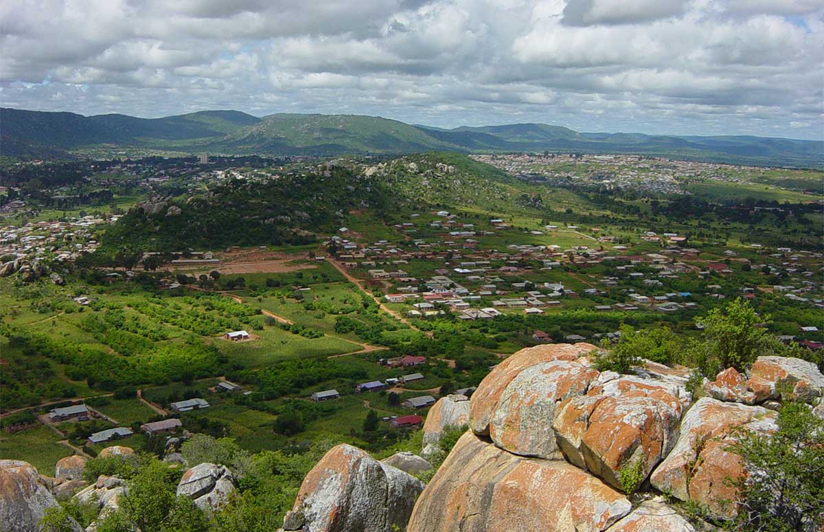 Arial-View-of-Iringa-Town-and-Hills-Safarisoko