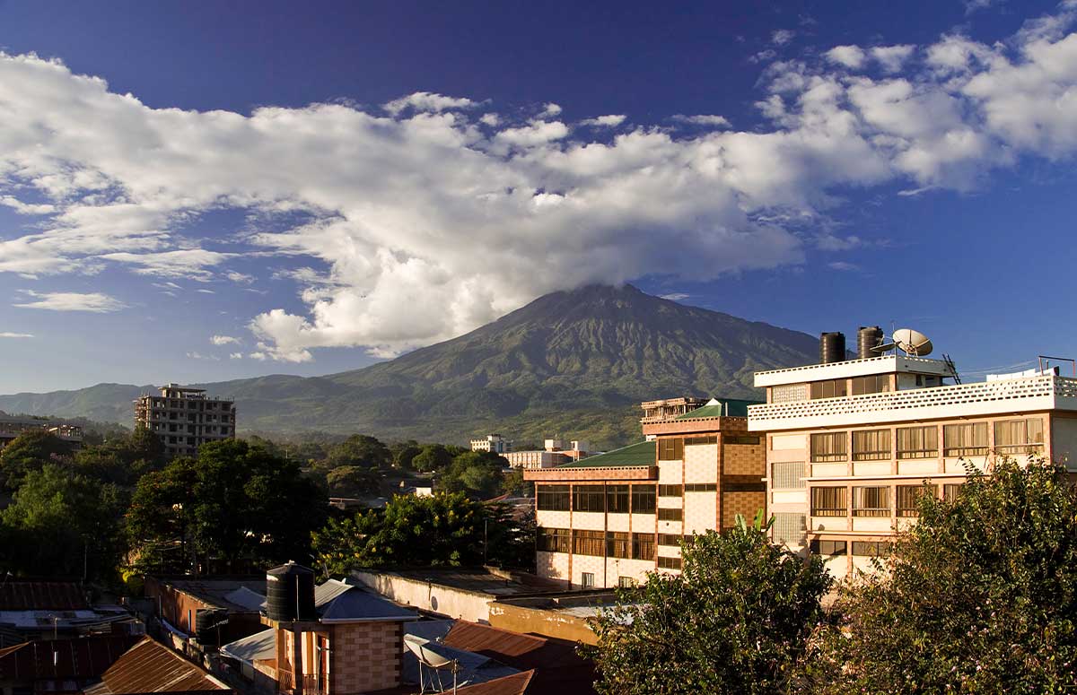 Arusha-Town-Overlooking-Mount-Meru-Safarisoko