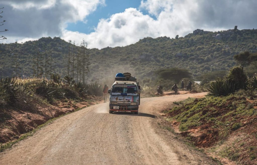 Daladala On Bukoba Tarmac Road Safarisoko