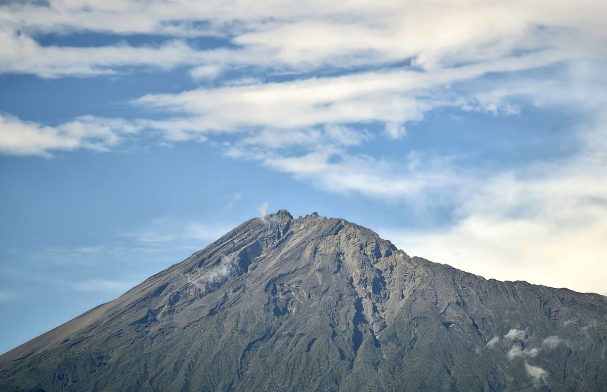 Mount Meru peak Arusha National Park Tanzania Safarisoko