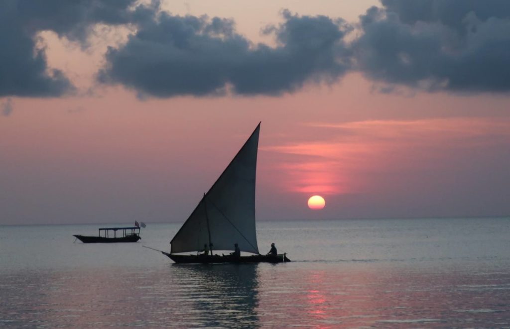 Sunset in Zanzibar Tanzania Safarisoko