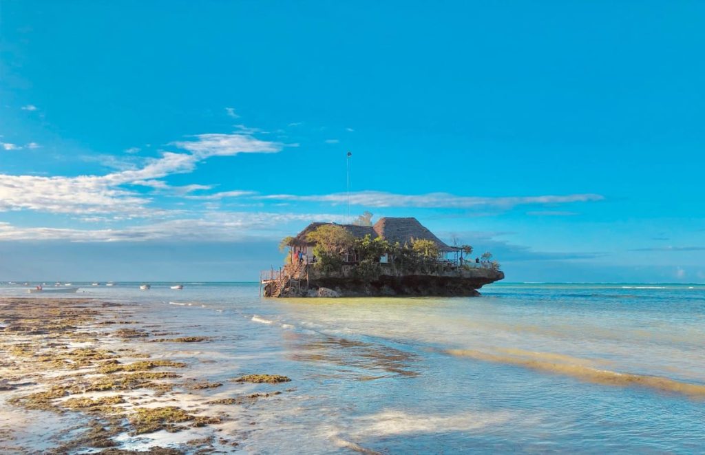 The Rock Restaurant Zanzibar Tanzania Safarisoko