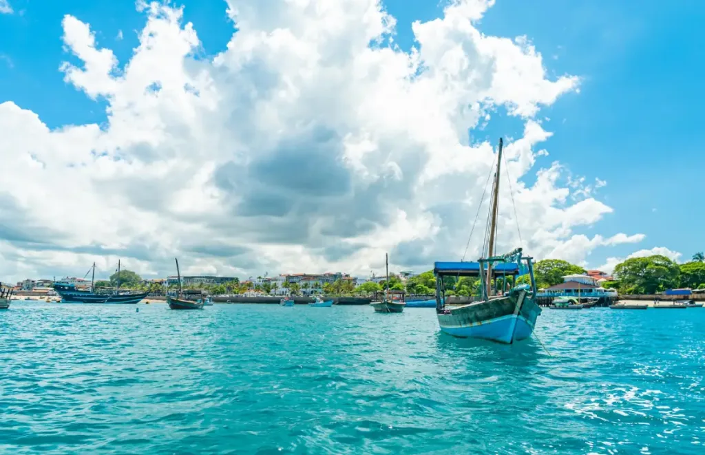 stone town zanzibar boats port safarisoko