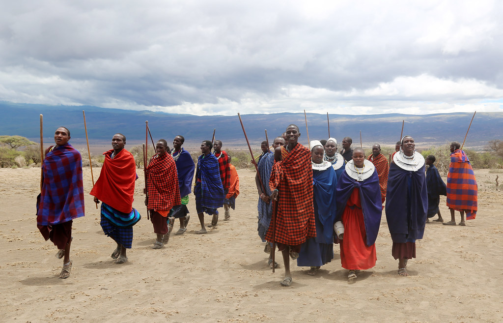 Masaai village, Ngorongoro Conservation Area, Tanzania